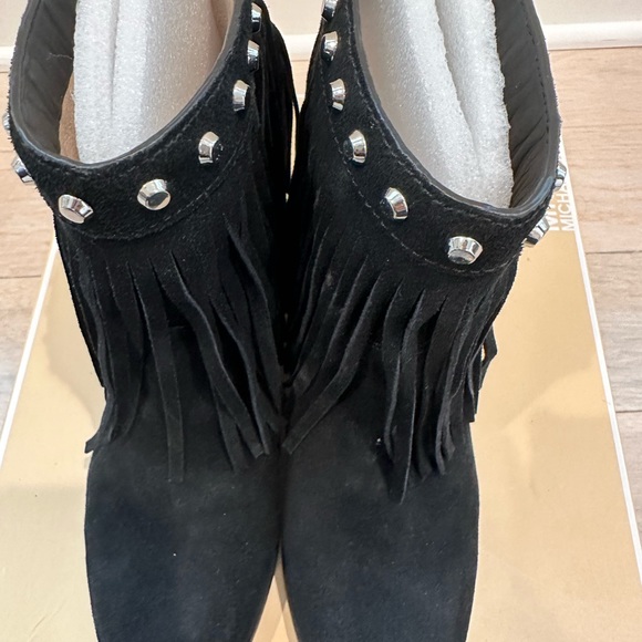 Michael Kors Billy Suede Boots - Picture 6 of 8